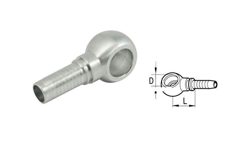 HYDRAULIK-VERBINDUNG AUGEN DN6-M14x1.5