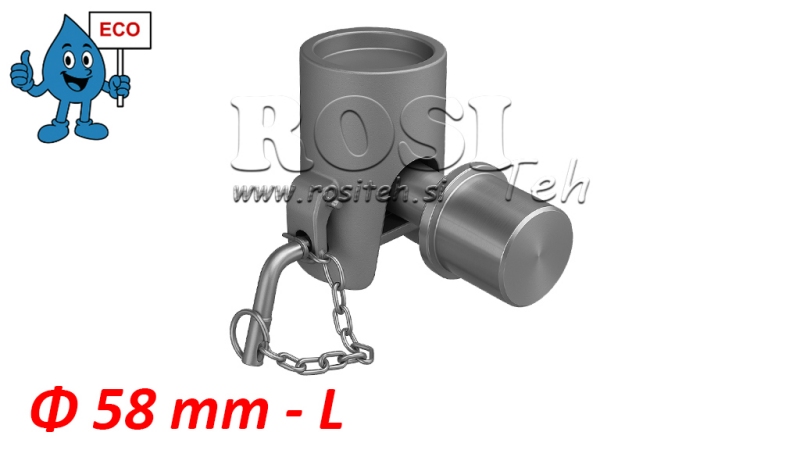 KIPPENKUGEL FÜR ANHÄNGER fi58 LINKS eco