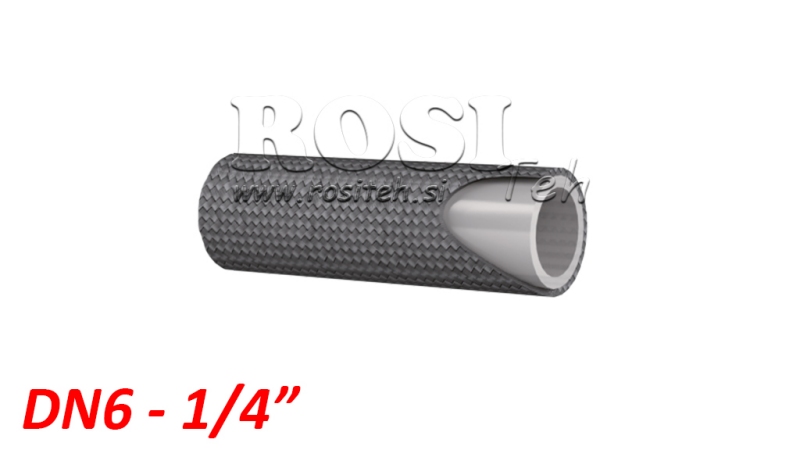 GLADKA TEMPERATURNA CEV PTFE SAE100 R14 DN6 (1/4) 175BAR