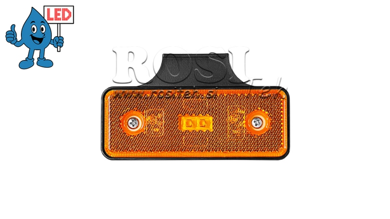 LED MARKIERUNGSLICHT ORANGE 12V