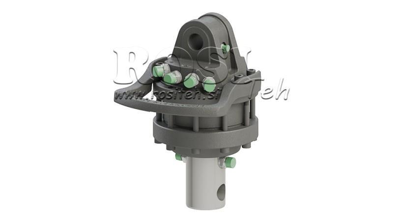 HYDRAULISCHER ROTATOR 5500/3250 KG MIT ACHSE