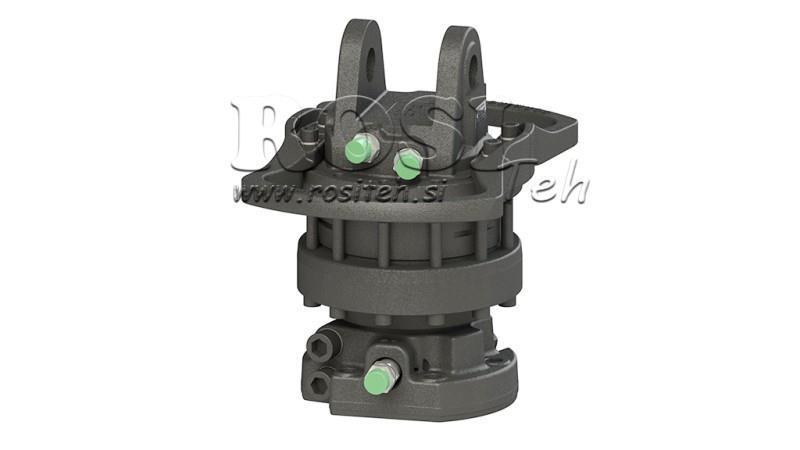 HYDRAULISCHER ROTATOR 10000/5000 KG MIT FLANSCH 2PR