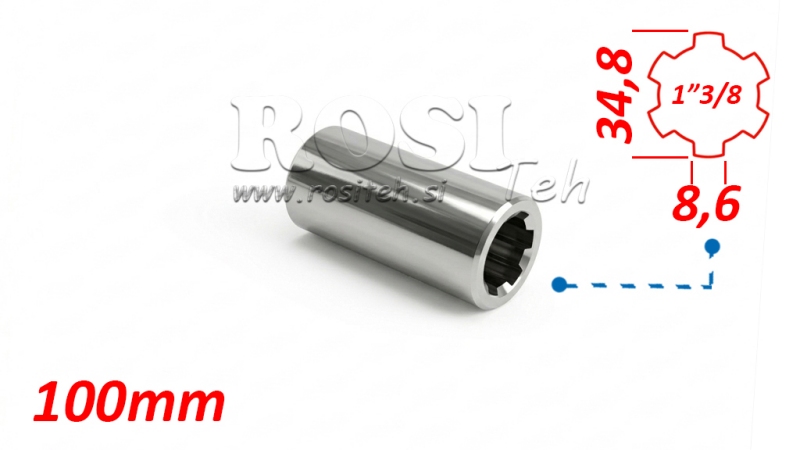 ZAPFWELLEN ANSATZ HÜLSE 1