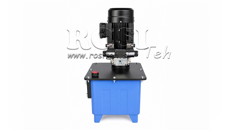 MINI CENTRALE HYDRAULIQUE 380V AC (4 kW) - 8 cc - 12 lit/min - réservoir 25 lit