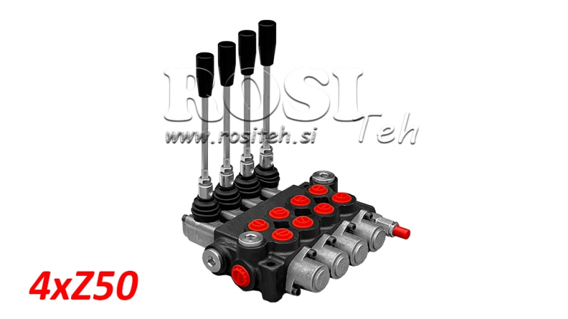 HYDRAULIKVENTIL 4xZ50