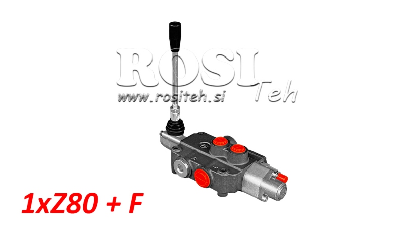 HYDRAULIKVENTIL 1xZ80 + SCHWIMMSTELLUNG