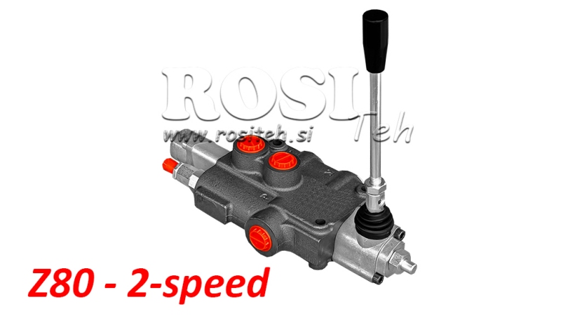 HYDRAULIKVENTIL Z80 - DOPPELGESCHWINDIGKEIT