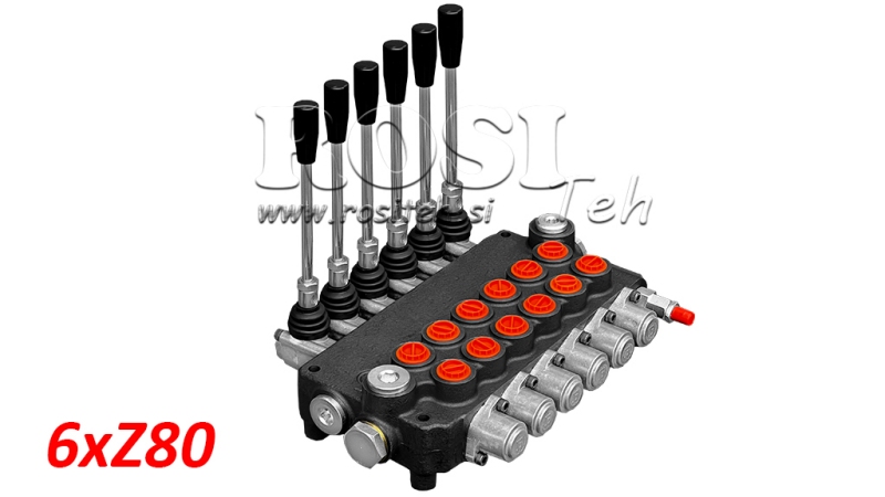HYDRAULIKVENTIL 6xZ80