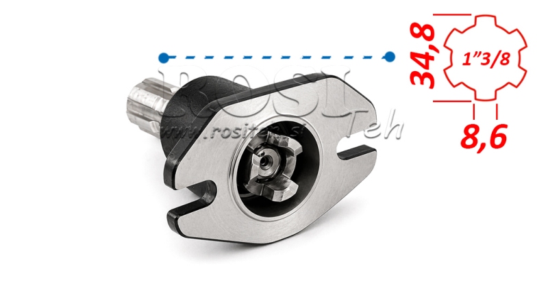 ZAPFWELLENADAPTER BCS 740 - FERRARI 340