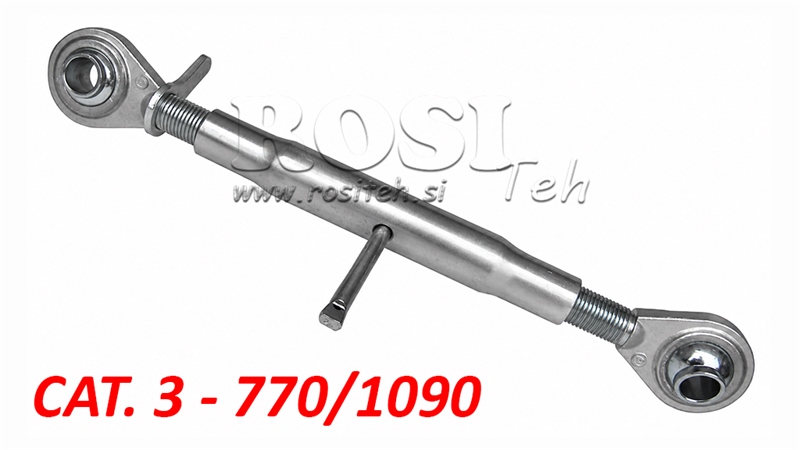 TRAKTOR GEWINDE OBERLENKER KAT 3 M40X3 -770/1090