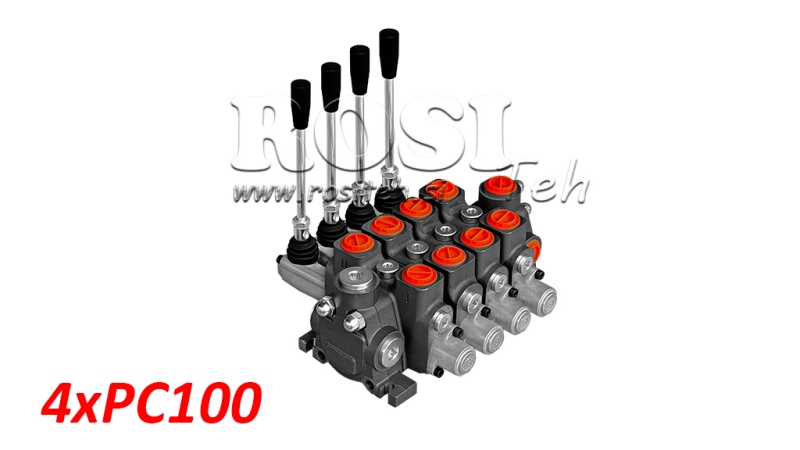HYDRAULIKVENTIL 4xPC100