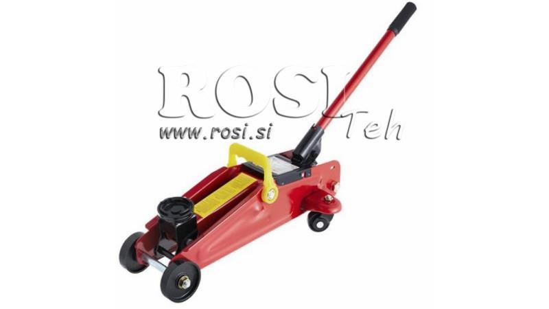 SAKSIMALLIN HYDRAULINEN AUTON NOSTIN PYÖRILLÄ 2 Tonnia