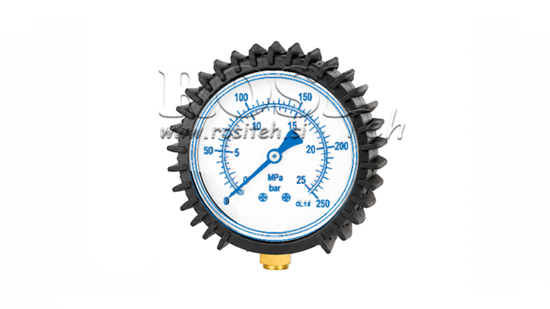 GUMMISCHUTZ FÜR MANOMETER DN63 - SCHWARTZ