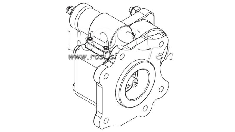 HYDRAULIPUMPUN ULOSTULO - MERCEDES ATEGO-2 - 6 REIKÄÄ