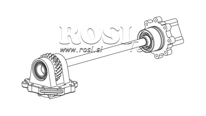 HYDRAULIPUMPUN ULOSTULO - SCANIA GRS 905