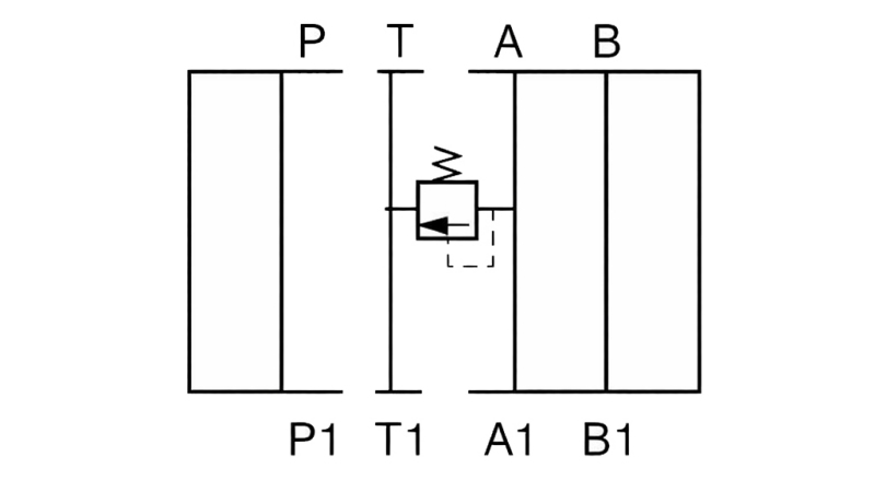 DRUCKBEGRENZUNGSVENTIL CETOP 3 (A) 15-315 bar