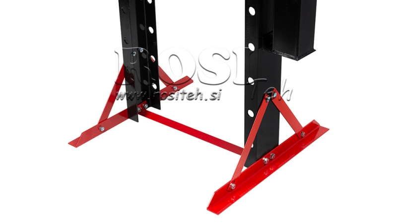 HYDRAULISCHE WERKSTATTPRESSE FÜR LAGER 30T - Doppelpumpe