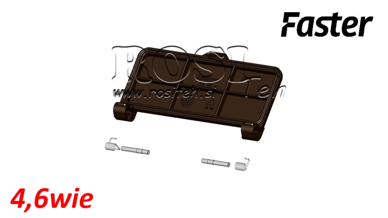 ABDECKUNG FÜR MULTI-FASTER 4,6WEG