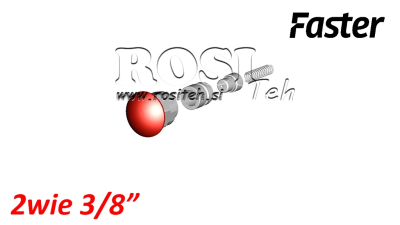 SICHERHEITSKNOPF FÜR MULTI-FASTER 3/8 2WEG FESTER TEIL