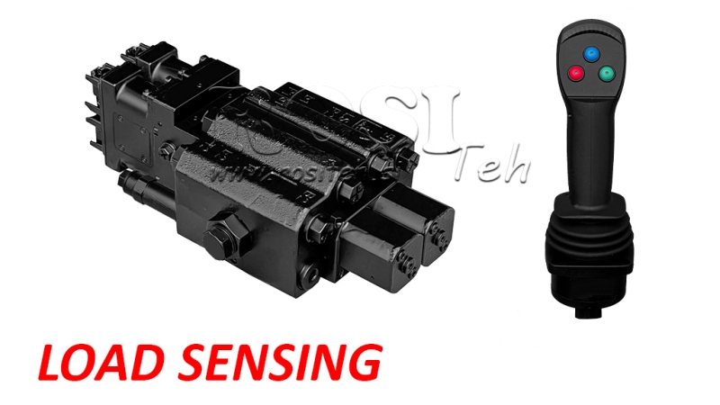PROPORTIONALSTEUERVENTIL FÜR TRAKTORFRONTLADER - LOAD SENSING LVM92 EHP