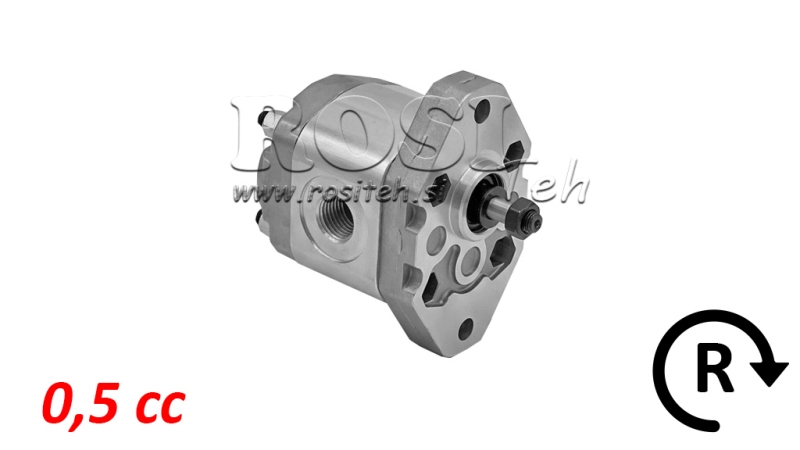 HYDRAULIKPUMPE 00C0.5X032 GR.0 - 0,5cc - RECHTS