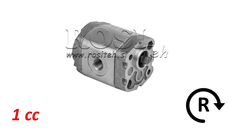 HYDRAULIKPUMPE 00C1X033 GR.0 - 1cc - RECHTS