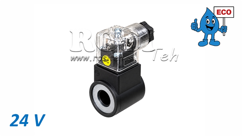 24V MAGNETSPULE FÜR HYDRAULISCHES MAGNETVENTIL R80-EO ECO