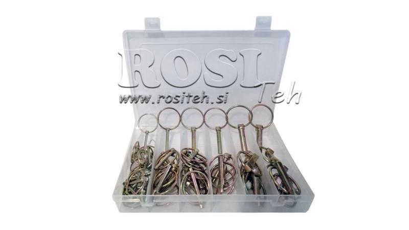 SET VON TRAKTORSICHERHEITSRUNDBEUGEN (50 Stk)