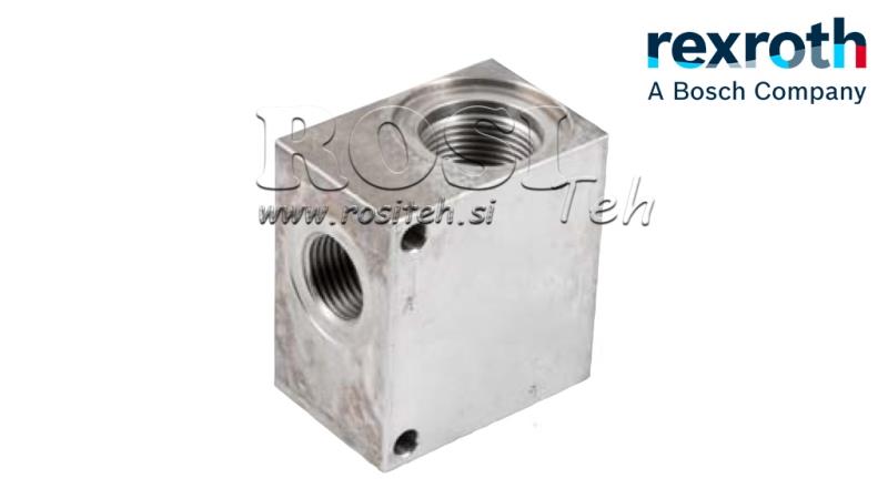 WOHNUNG FÜR ZWEIWEGE-HYDRAULIKVENTIL REXROTH 1 150-LIT