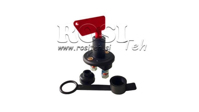 HAUPTSCHALTER 1POLIG UND ABNEHMBARER GRIFF 100A