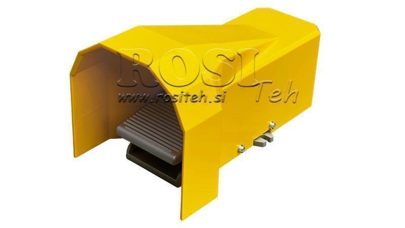 PNEUMATISCHES FUßPEDAL 5/2 1/4 PRT-0852-ANNZ-G MIT SCHLOSS