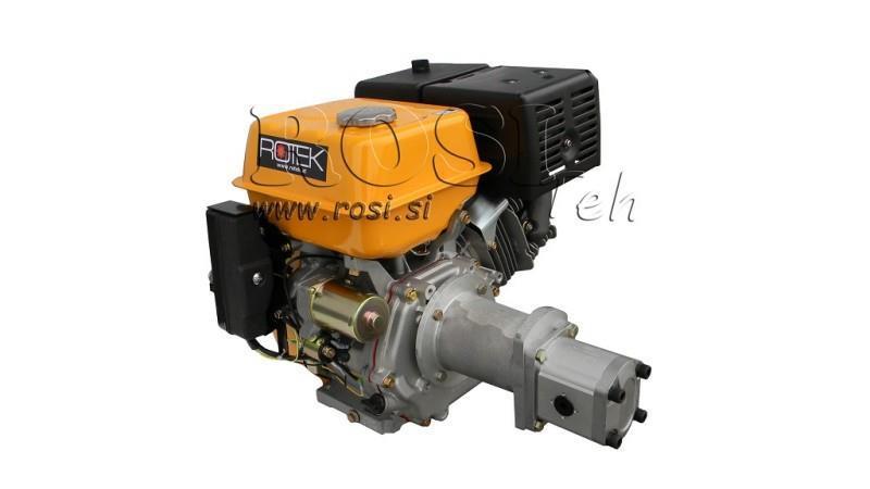 HYDRAULISCHE BENZINMONTAGE 420cc PUMPE GR.2 12.0 ccm (Durchfluss = 43.2 lit/min)
