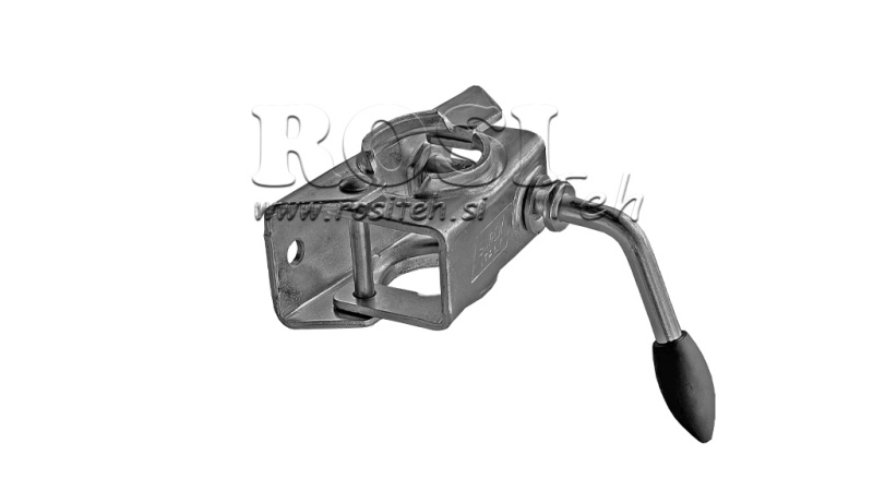 STÜTZFUßSCHELLE 150kg FÜR AUTOANHÄNGER