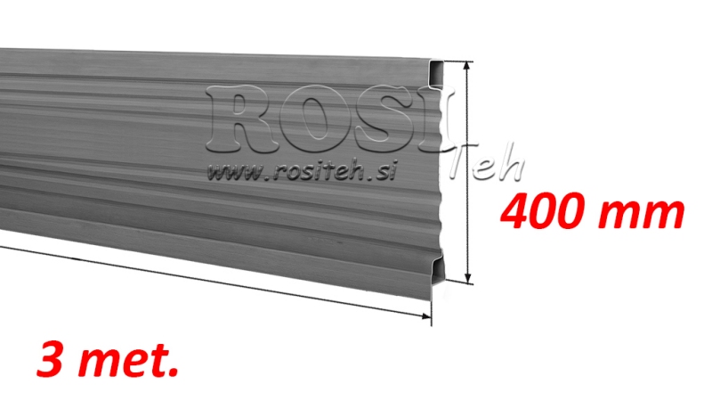 STRANICA  ZA KIPER PRIKOLICO 3 MET. - VIŠINA 400 mm