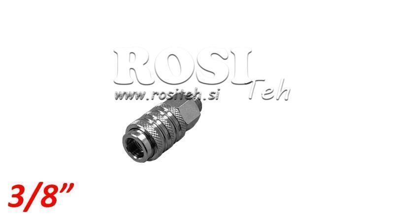 PNEUMATISCHER SCHNELLVERBINDER WEIBLICH AUSSENGEWINDE G038 - DN7.2