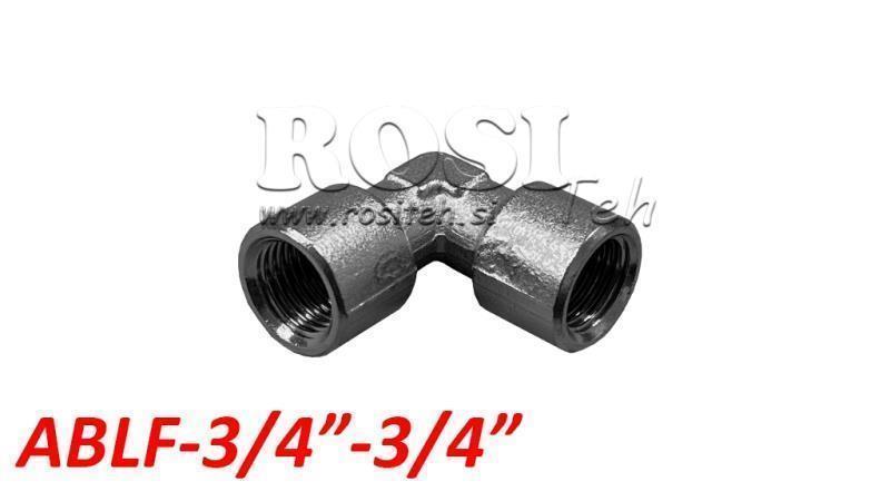 PNEUMAATTINEN KLASIKKO KULMA LIITIN ABLF-034-034