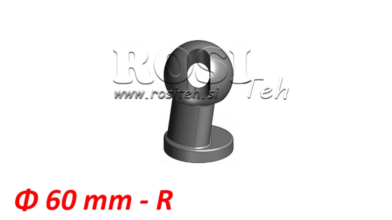 KIPPERPRITSCHE KUGEL FI60 - HINTERE TEIL RECHTS