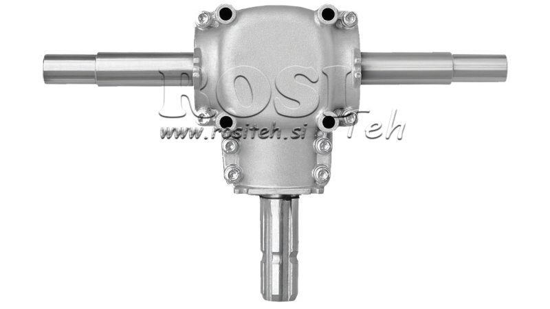 KOTNI REDUKTOR DVOJNA OSOVINA 1:1,14 (16,5HP-12kW)