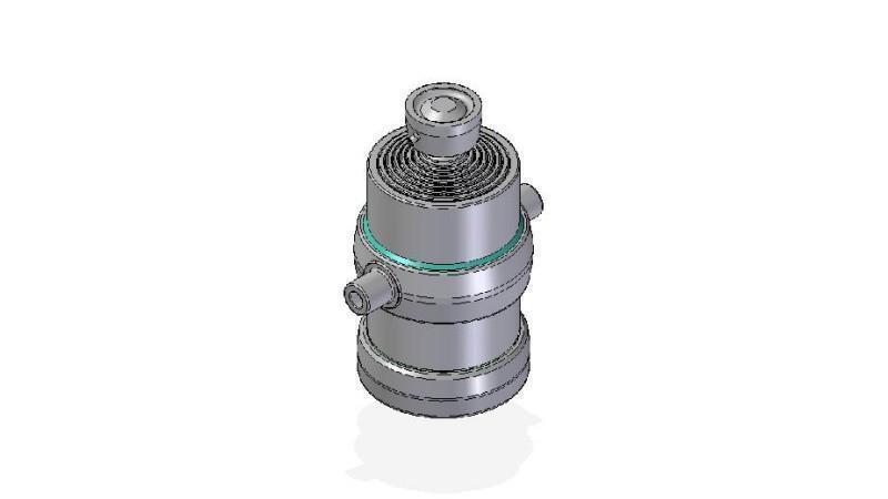 7051S -TELESCOPIC CYLINDER STANDARD/BALL 7 STUFEN HUB 1770 DURCHMESSER 215