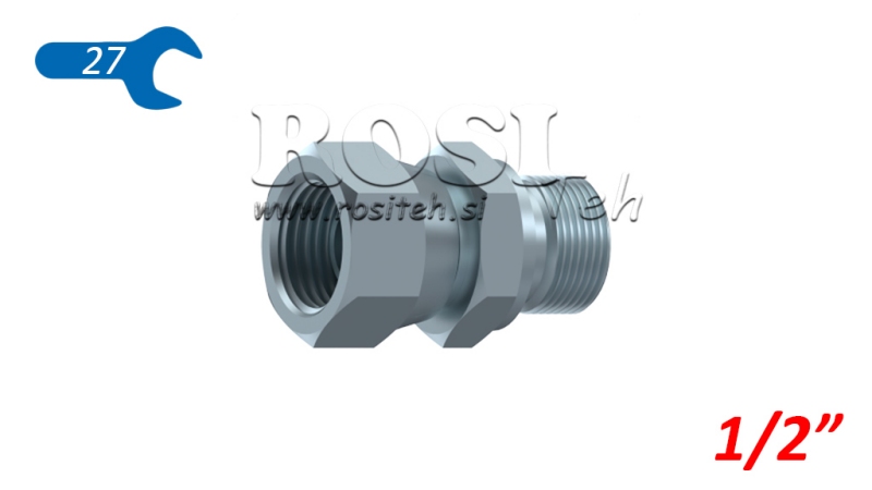 HYDRAULISCHE DOPPELSCHRAUBE- DREHENDE MUTTER 1/2