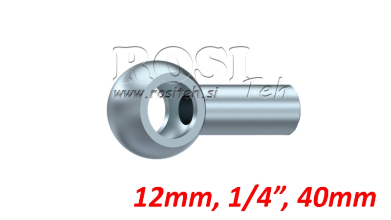 METALLSCHLAUCH BANJO 1/4 40mm