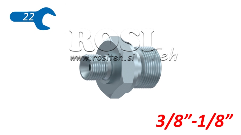HYDRAULIK REDUZIER BSP 3/8-1/8