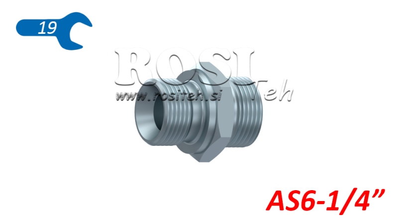 HYDRAULIKVERSCHRAUBUNG AS6-BSP1/4