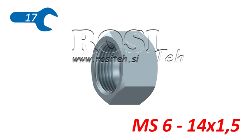 HYDRAULIKMUTTER MS 6 - 14x1,5