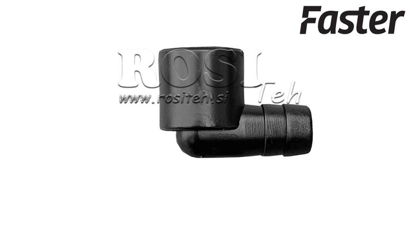 90° ROHRVERBINDUNG FÜR ÖLFANGBEHÄLTER TARV