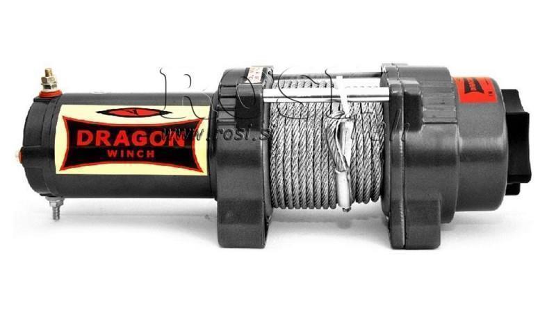 12 V ELEKTRISCHER WINSCH DWH 3500 HD - 1588 kg