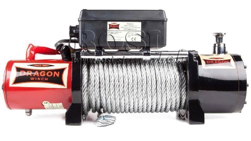 24 V ELEKTRISCHER WINSCH DWM 12000 HD - 5443 kg