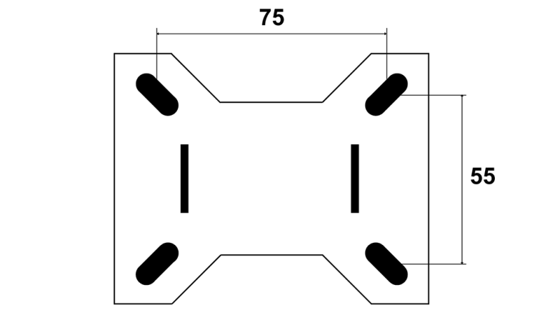 RAD 100MM MIT FESTER BASIS