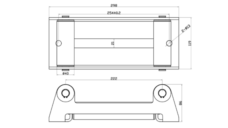 12 V ELEKTRIČNI VITEL RS-12000 - 5440 kg - SINTETIČNA VRV ECO