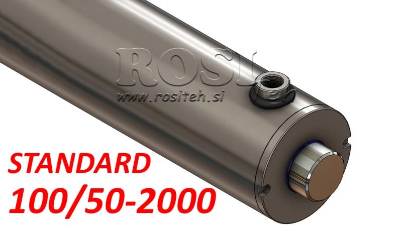 HYDRAULIKZYLINDER STANDARD 100/50-2000